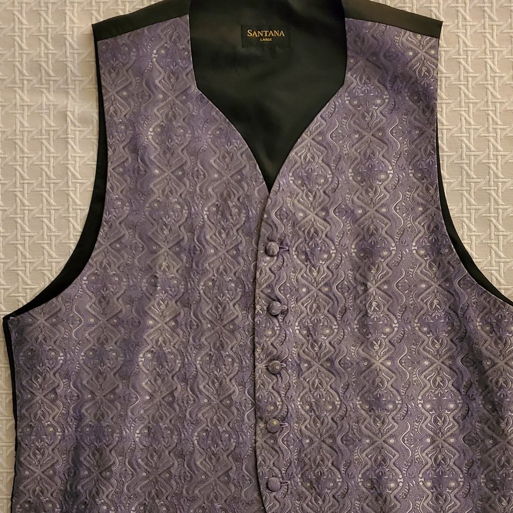 Awesome Carlos Santana Brand Vest with Playboy Bunny pattern